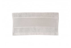 Serviette de toilette à broder Rico, Gris