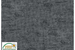 Tissu Patch Stof mélange ton sur ton gris foncé