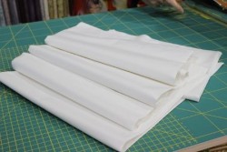 Percale pour Boutis blanc