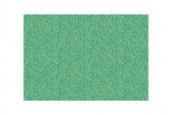 Tissu Makower "Gold Scroll" Turc