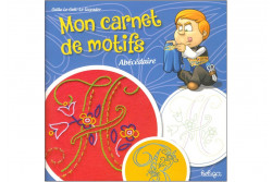 Livret de Motifs à broder "mon Carnet de Motifs" spécial Abécédaire