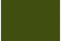 Tissu patch à petits motifs "Petits ronds sur fond vert"