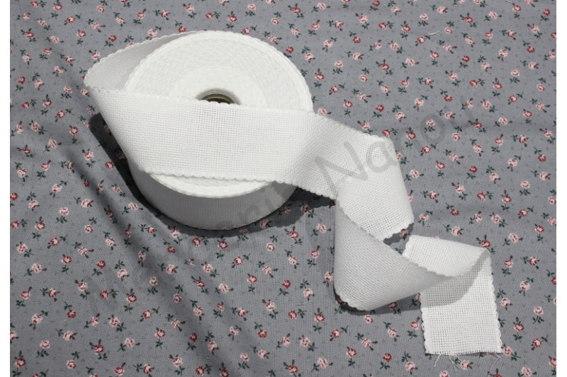 Bande Toile Aïda 6 Pts (60 Pts/10 Cm) – 4 X 110 Cm – Idéale Point De Croix, Broderie Débutant – 100 % Coton Rico Design