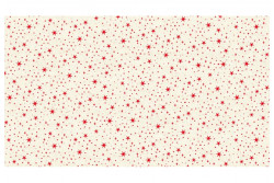 Tissu Makower "Scandi Stars Red"