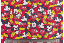 coupon de tissu pour masque "Mickey 1"