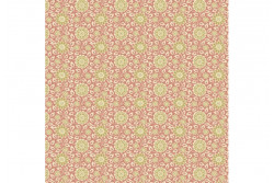 Tissu Makower "The Seamstress" de Edyta Sytar, Stylize flower rose