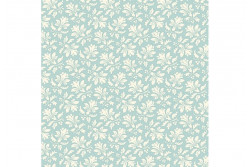 Tissu Makower "Annabella" de Edyta Sytar, Damask TEAL