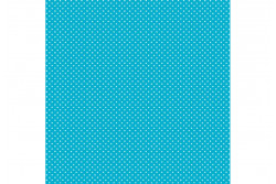 Tissu patch "Beside the Sea" White spots on cyan