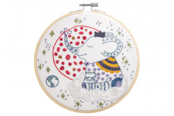 Kit de broderie traditionnelle "Nathan l'elephant"