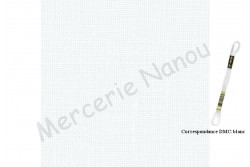 Toile de lin Belfast en lin naturel 3609-100 blanc