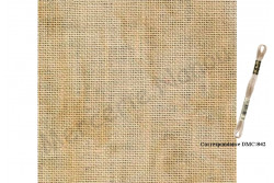 Toile de lin Belfast en lin naturel 3609-4219 Vintage beige