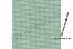 toile FEIN AIDA 7 pts de Zweigart, coloris 611 amande