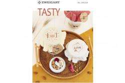 Livret de modèles Zweigart N° 329 "Tasty" sur le thème de la cuisine