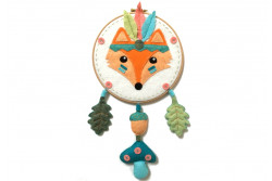 Kit couture feutrine, "Attrape-rêves Renard"
