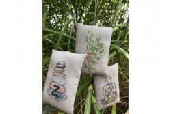KIT 3 MINI COUSSINS ZEN - DIMENSIONS FINIES 20 x 13 cm