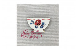 bouton bois "Bol Digoin"