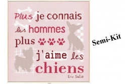 Semi-Kit de Broderie Lilipoints " Les Chiens"