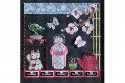 Semi Kit de broderie avec perles "Geisha"