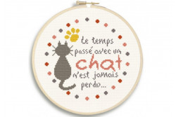 Kit débutant "Le chat" de Lilipoints"