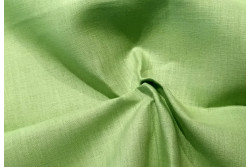 Toile de Lin 15 fils au cm Vert Pomme