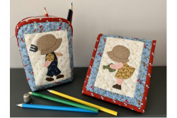 Sarahpatch, Kit patchwork "Sue et Billy jardiniers"