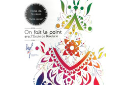 Livre de Broderie "On fait le Point" école de brodeie de Quimper