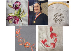 WE Stage de Broderie avec Christelle Ebor MOF 2019