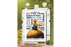 Diagramme point de croix "Le Petit Prince"