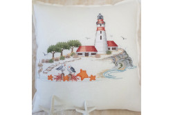 Diagramme point de croix de Serenita di Campagna "The Beach is my happy...