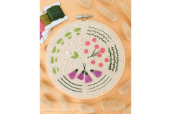 Kit de broderie débutant l'Apprenti Fleuriste Tome 2