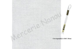 Etamine unifil MURANO de Zweigart, coloris  705 gris