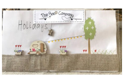 4 Boutons - Caravane Holidays "Campagne"