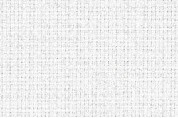 Toile Aida 6.4 pts au cm, coloris 100 blanc