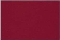 Tissu Stof "Lin/Coton" rouge foncé