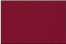 Tissu Stof "Lin/Coton" rouge foncé