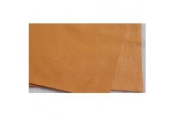 Percale de coton Ocre grande largeur