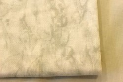 toile FEIN AIDA 7 pts au cm, coloris 7139 vintage gris