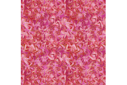 Tissu patch de Benartex Cat-i-tude "Méli mélo sur fond fuchsia"
