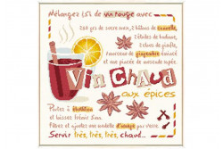 Diagramme au point de croix Lilipoints "Vin chaud"